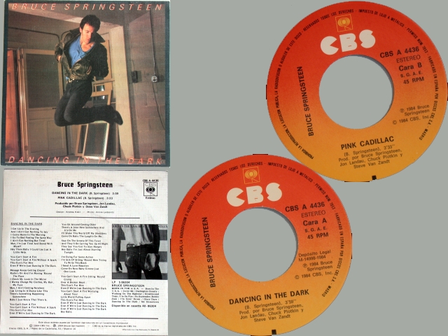 Bruce Springsteen - DANCING IN THE DARK / PINK CADILLAC